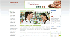 Desktop Screenshot of farmacia-es.com